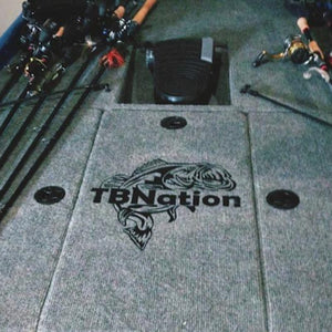 TBNation Bass Carpet Decal 12"