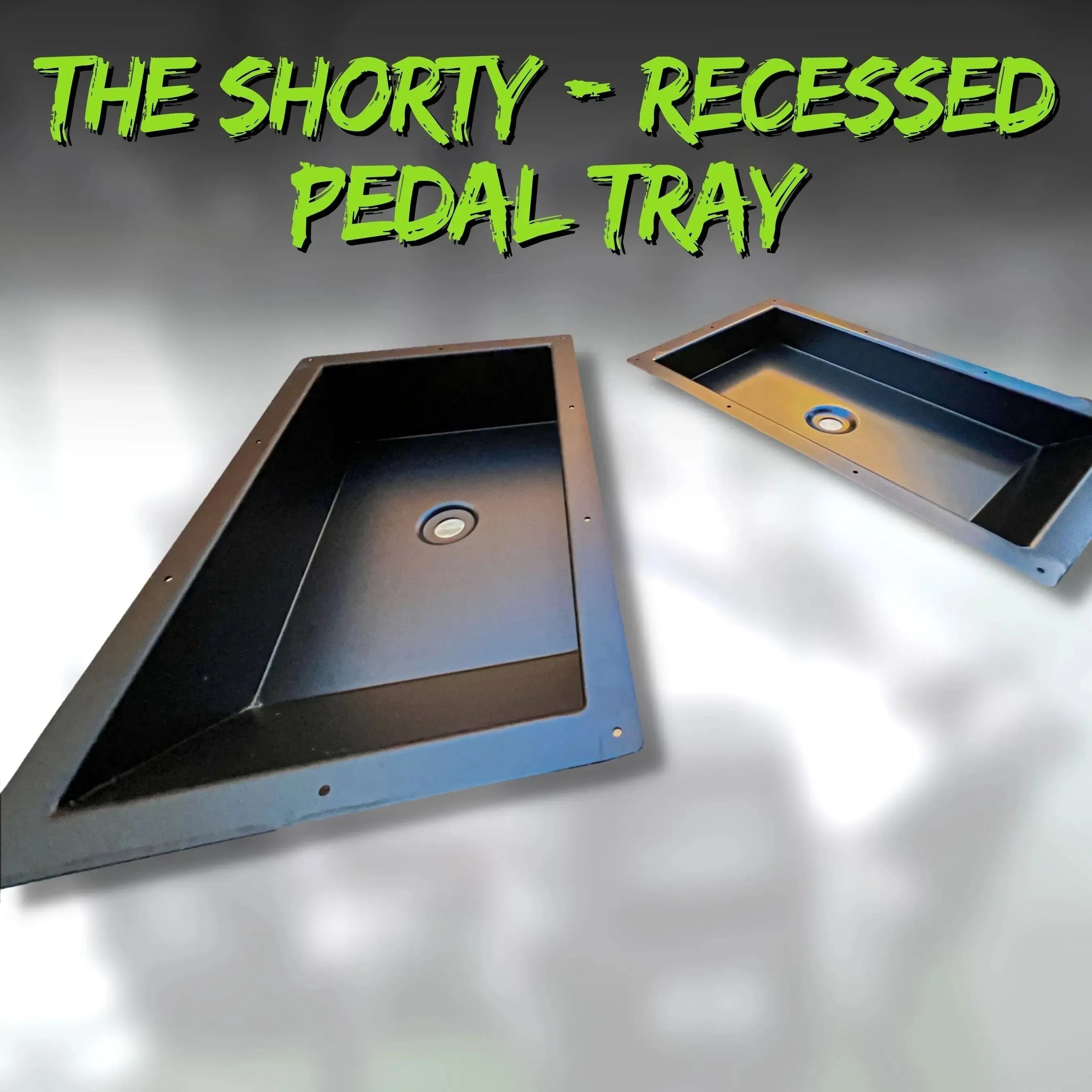 TBNation SHORTY Recessed Pedal Tray - Tiny Boat Nation