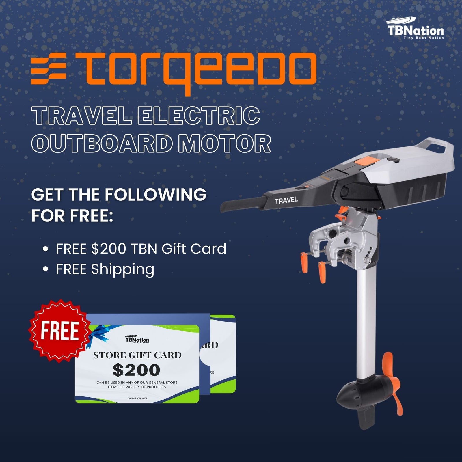 Torqeedo Travel Electric Outboard Motor