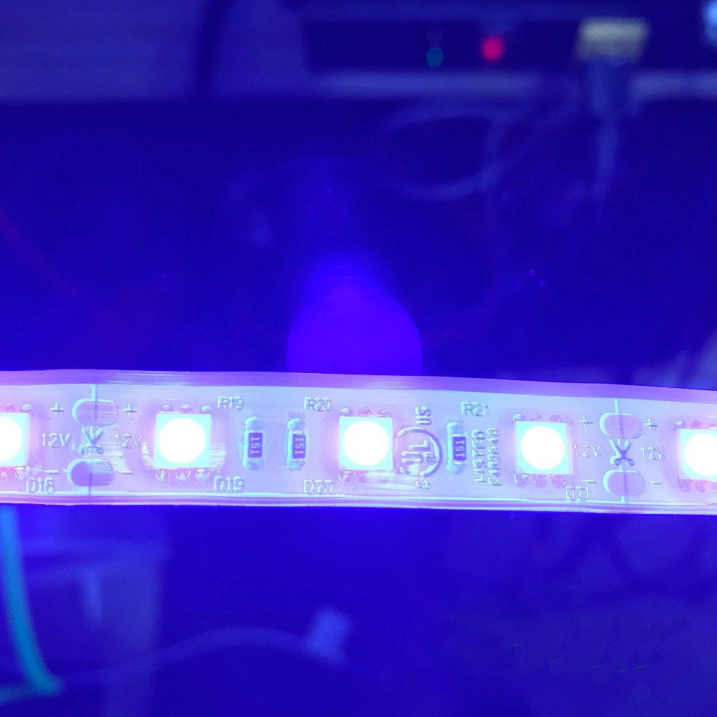 Waterproof Flexible Light Strip - IP68 - 12V Black Light UV