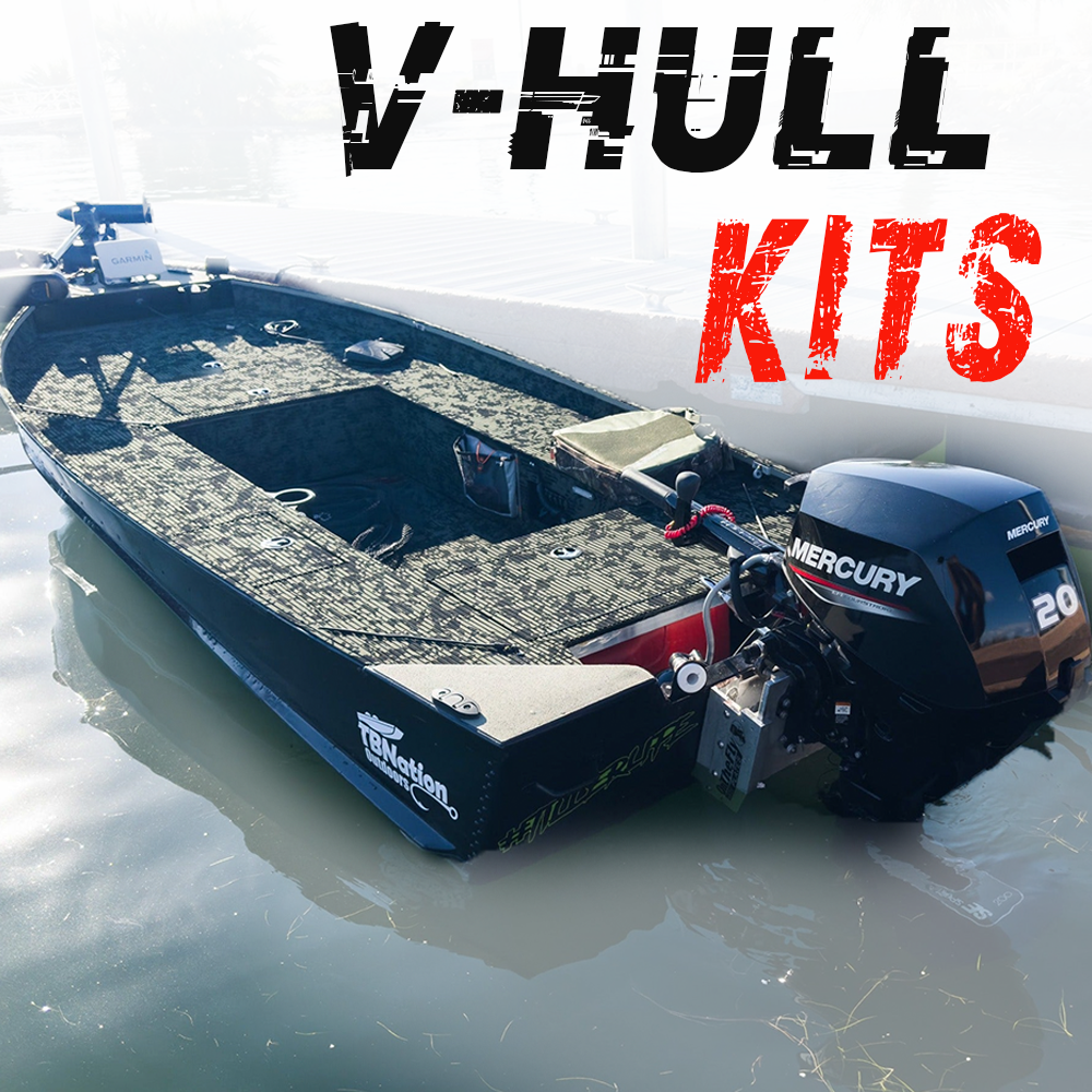 14-16ft V hull jon Boat build kit - Tiny Boat Nation