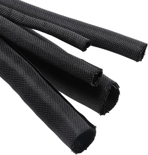 Nylon Wire Loom Split Sleeving Bundle 25'