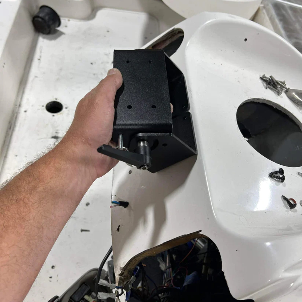 Adjustable Graph Mounts-Boat Outfitting-11-Tiny Boat Nation