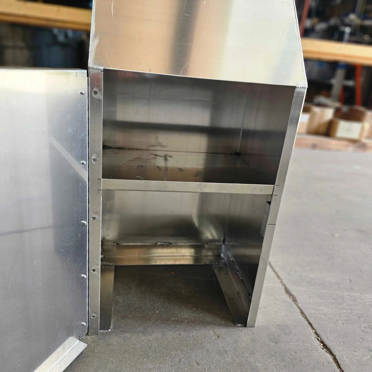 Aluminum Center Console - Alaskan Style