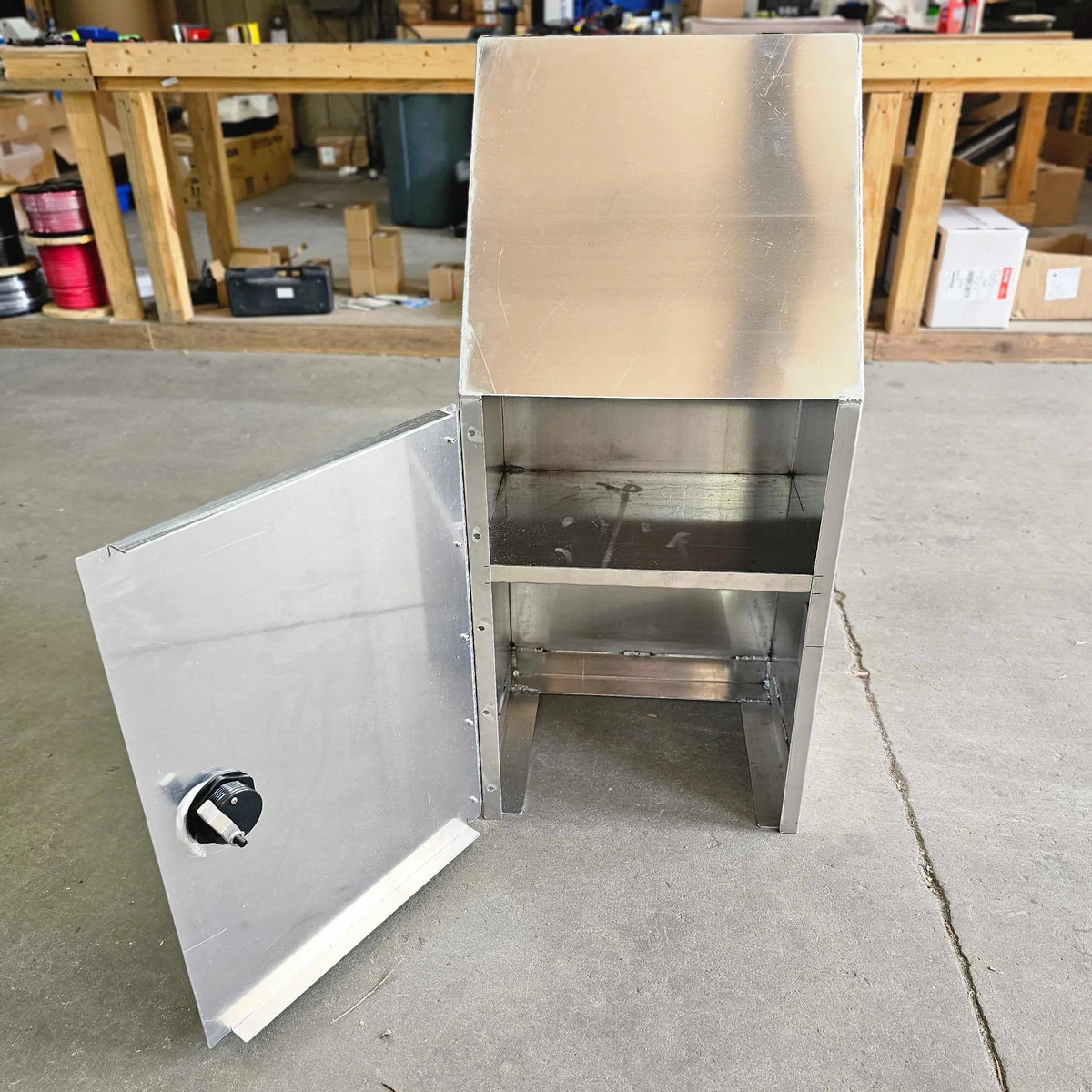 Aluminum Center Console - Alaskan Style