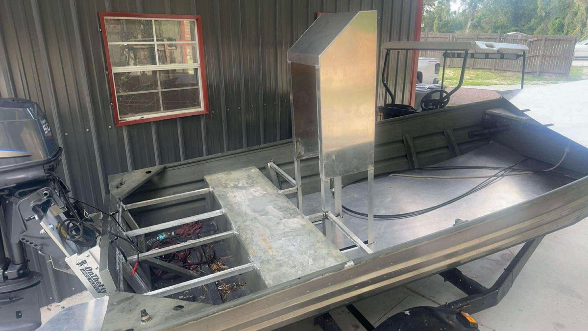 Aluminum Center Console