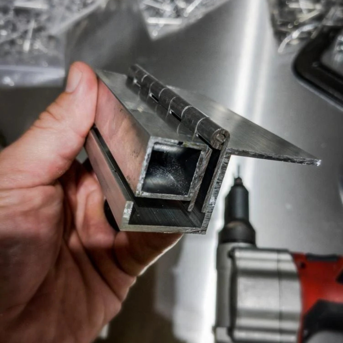 Dry Tracks - Aluminum-Marine Hardware-5-Tiny Boat Nation