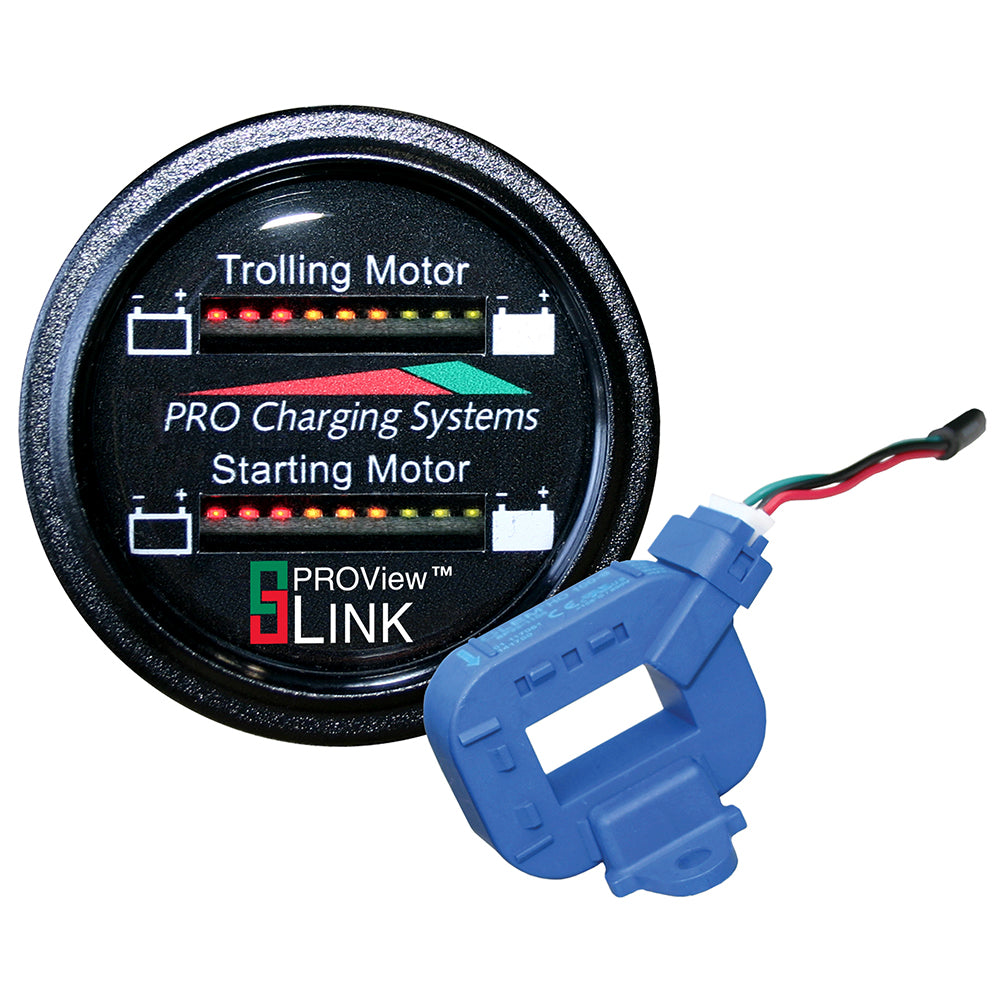 Dual Pro Lithium Battery Gauge - Dual - Round Display-Electrical-1-Tiny Boat Nation
