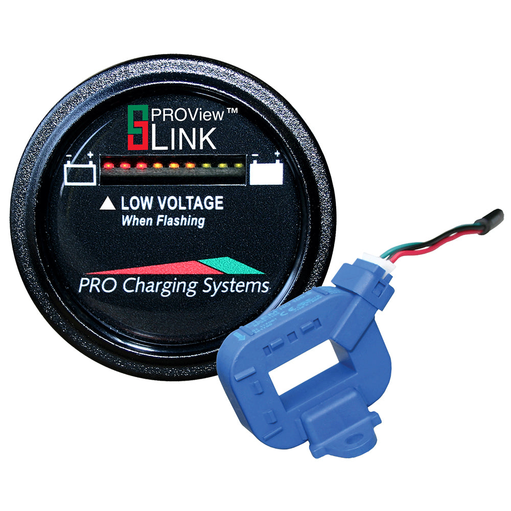 Dual Pro Lithium Battery Gauge - Single - Round Display-Electrical-1-Tiny Boat Nation