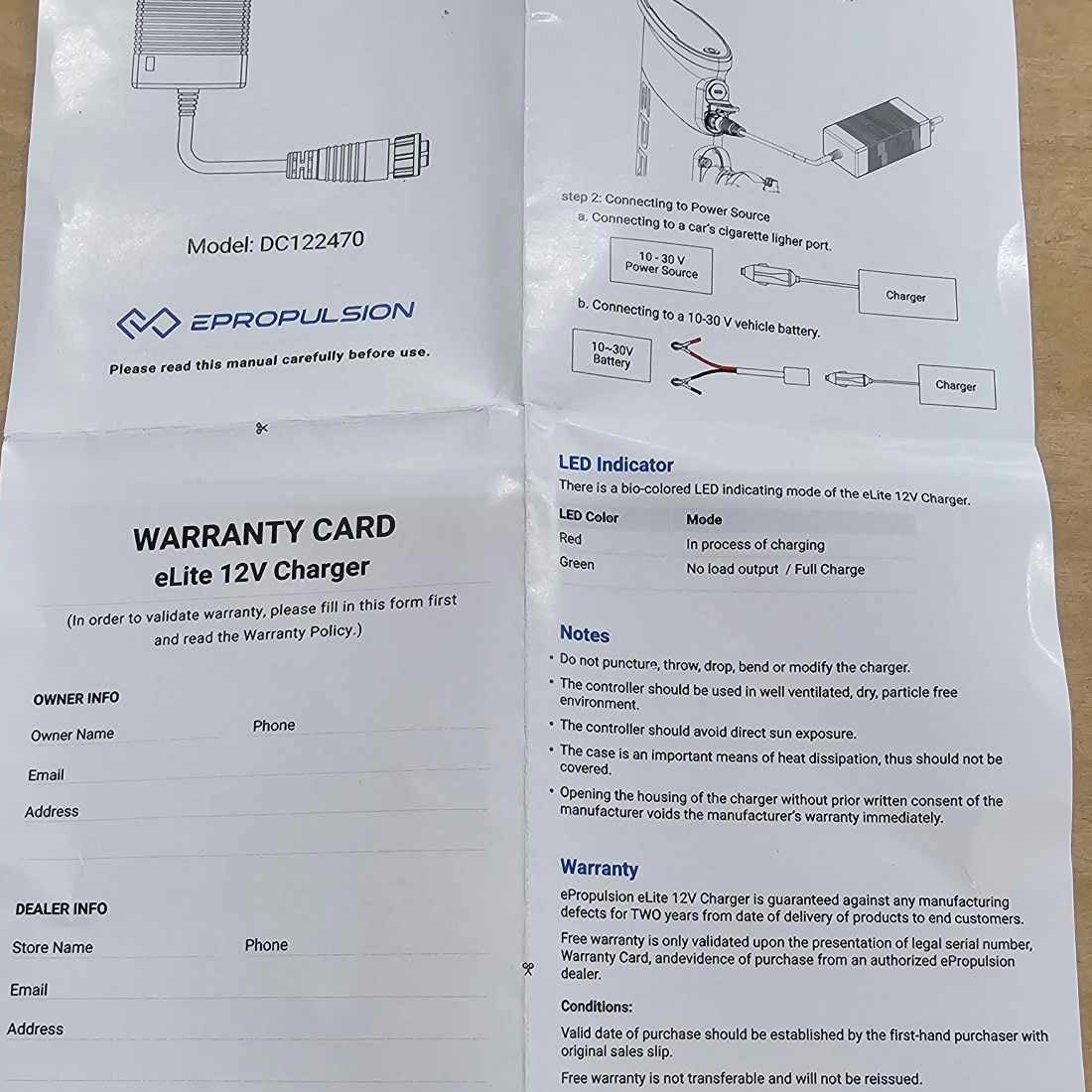 eLite 12V Charger - EPropulsion-Watercraft Engines &amp; Motors-3-Tiny Boat Nation