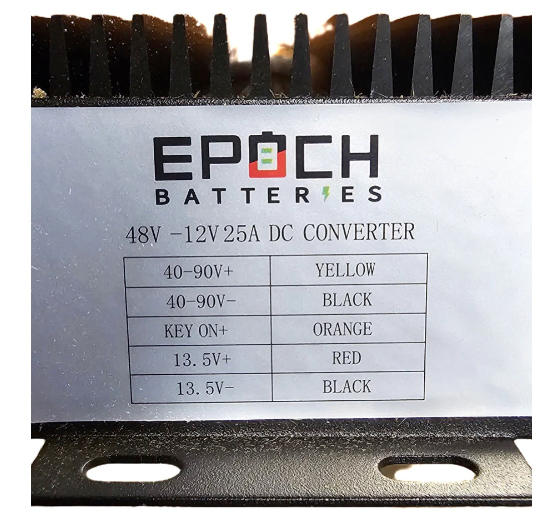 Epoch 48V to 12V Voltage Reducer - Step Down Converter