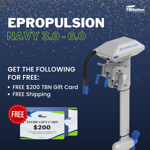 EPropulsion Outboard Motor Navy 3.0 - 6.0 Electric