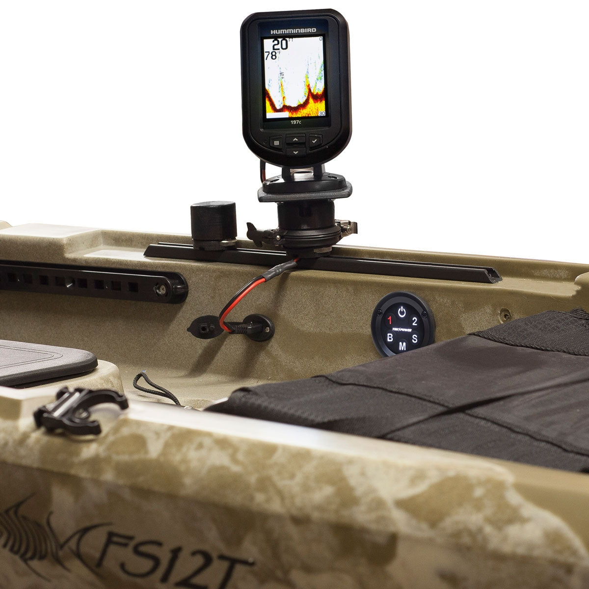 portable fish finders for kayaks Yak-Power YP-PMC48S and YP-BTP12 Fish Finder Power Kit