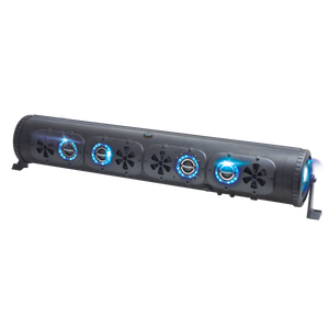 G3 Party Bar - 12V soundbar featuring One-Click Party Button music-sharing technology-Party Bar, Speaker, Speaker w/ LED Lights-36" Single Side-6-Tiny Boat Nation