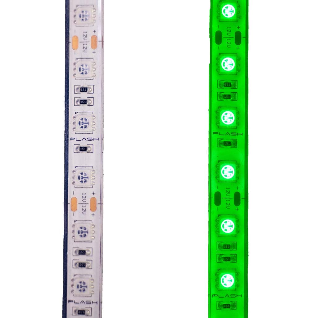 Waterproof Flexible Light Strip - IP68 - 12V Green
