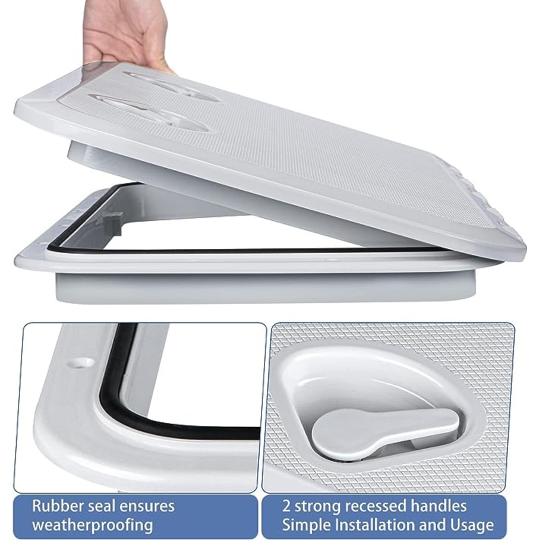Hatches and Access Lids ABS Plastic-Boat Outfitting-2-Tiny Boat Nation
