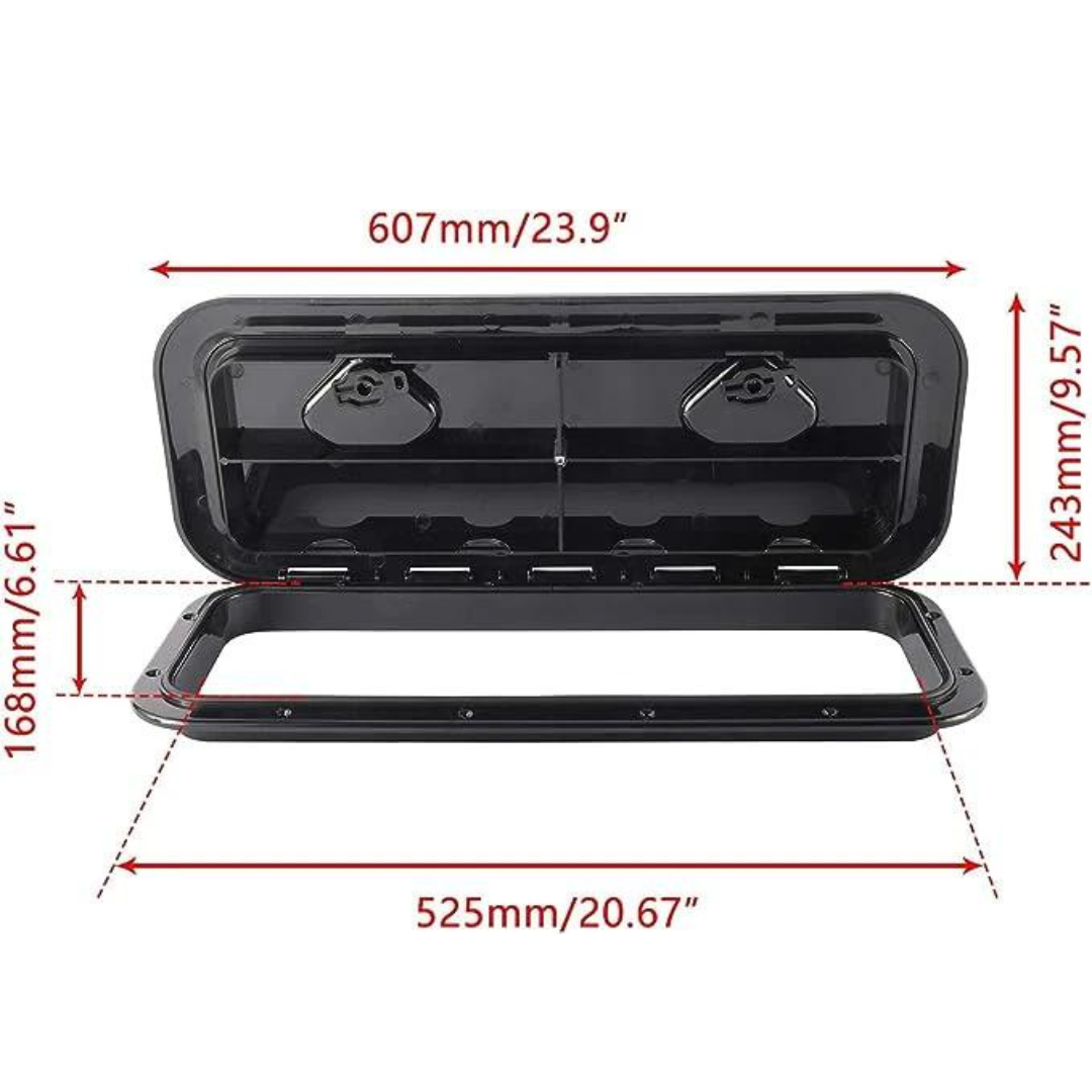 Hatches and Access Lids ABS Plastic-Boat Outfitting-5-Tiny Boat Nation