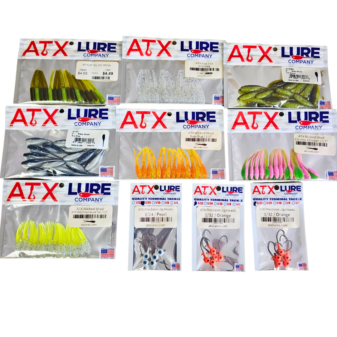 Crappie Fishing Small Starter Kit + Free Shirt