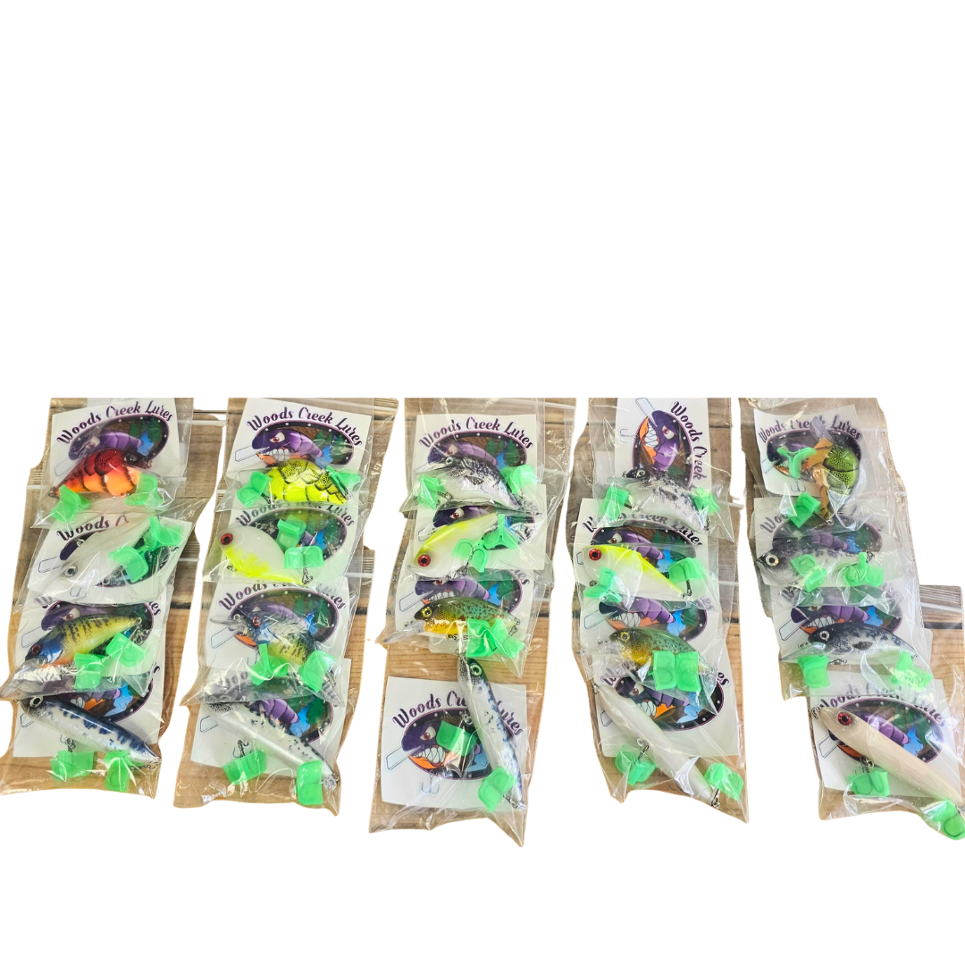 Custom Painted Hard Bait Mystery Kit + Free Shirt