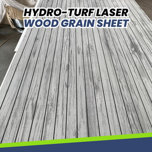 Hydro-Turf Laser Wood Grain Sheet-Decking-Slate Gray on Black Brushed-1-Tiny Boat Nation