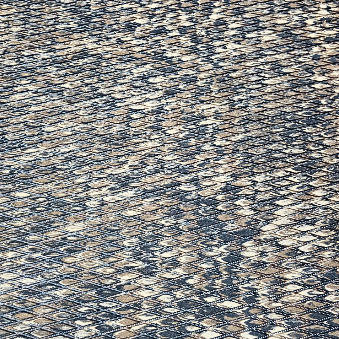 Hydro Turf - Molded Diamond 45x84&quot; - EVA Foam Traction Mat Sheet-Decking-With Adhesive-Cobblestone Camo-2-Tiny Boat Nation