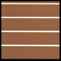 HydroTurf Foam Decking Sheets - DIY Self-Routing-Decking-Brown on Cream-8-Tiny Boat Nation