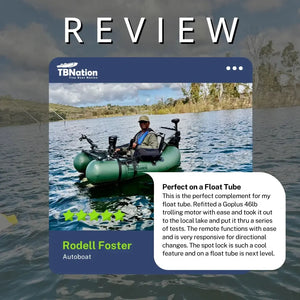 Fishing customer feedback for AUTOBOAT Smart Head GPS anchor system