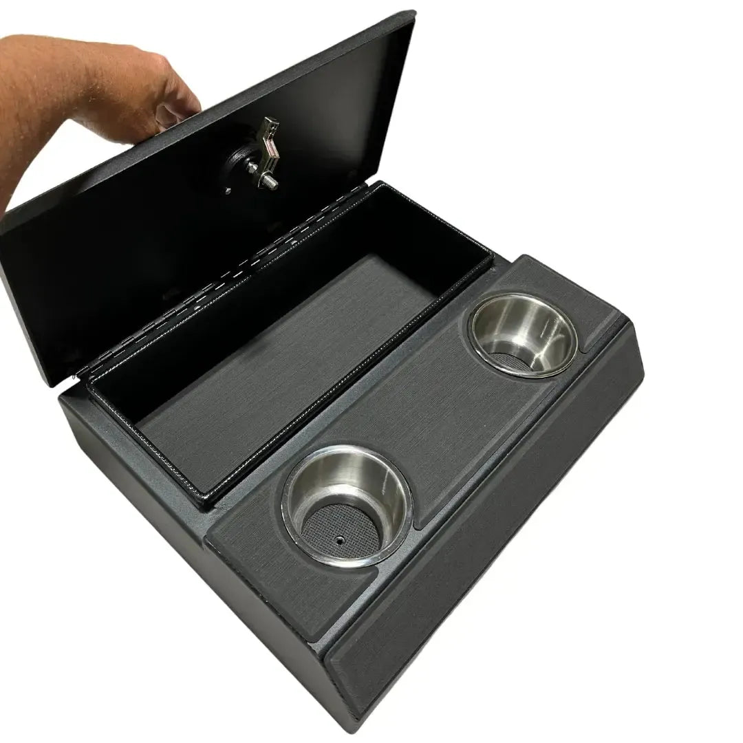 Center Storage Console with Dry Hatch