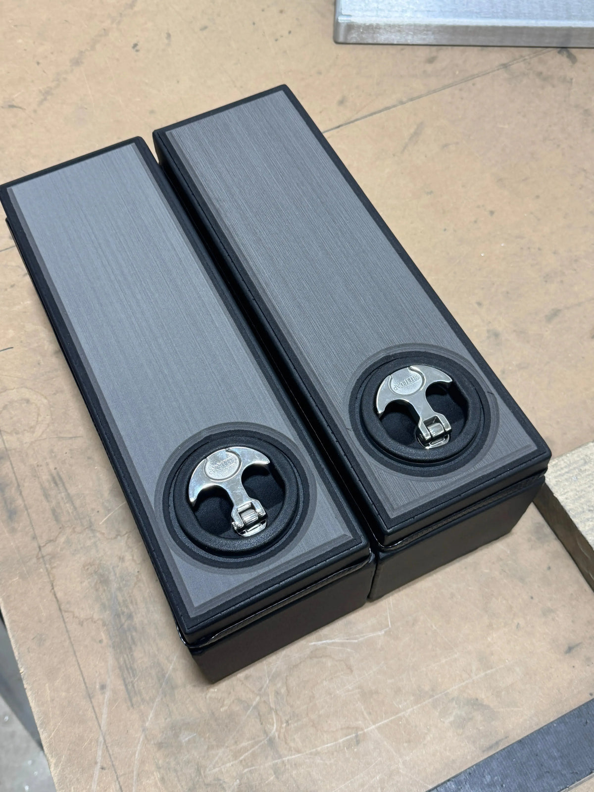 Heavy Duty CUSTOM Aluminum Center Console Box With Dry Hatch