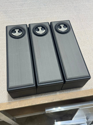 Heavy Duty CUSTOM Aluminum Center Console Box With Dry Hatch