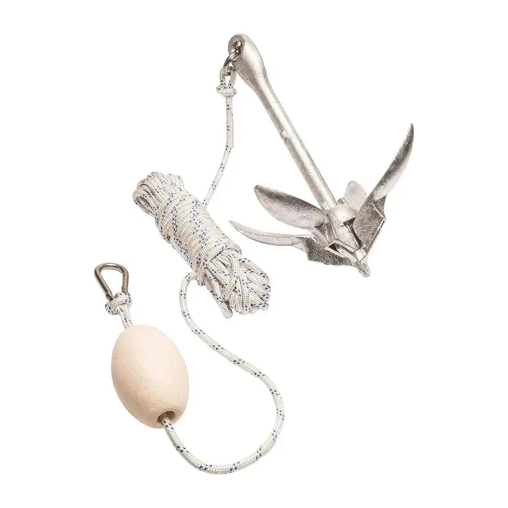 Newport Folding Grapnel Kayak Anchor 4LB-Marine Battery-1-Tiny Boat Nation