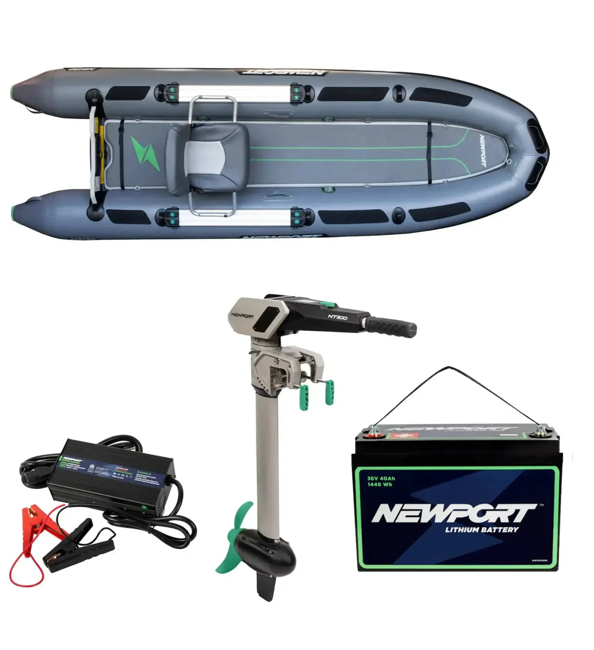 Newport NS130 Inflatable Skiff &amp; Boat Packages