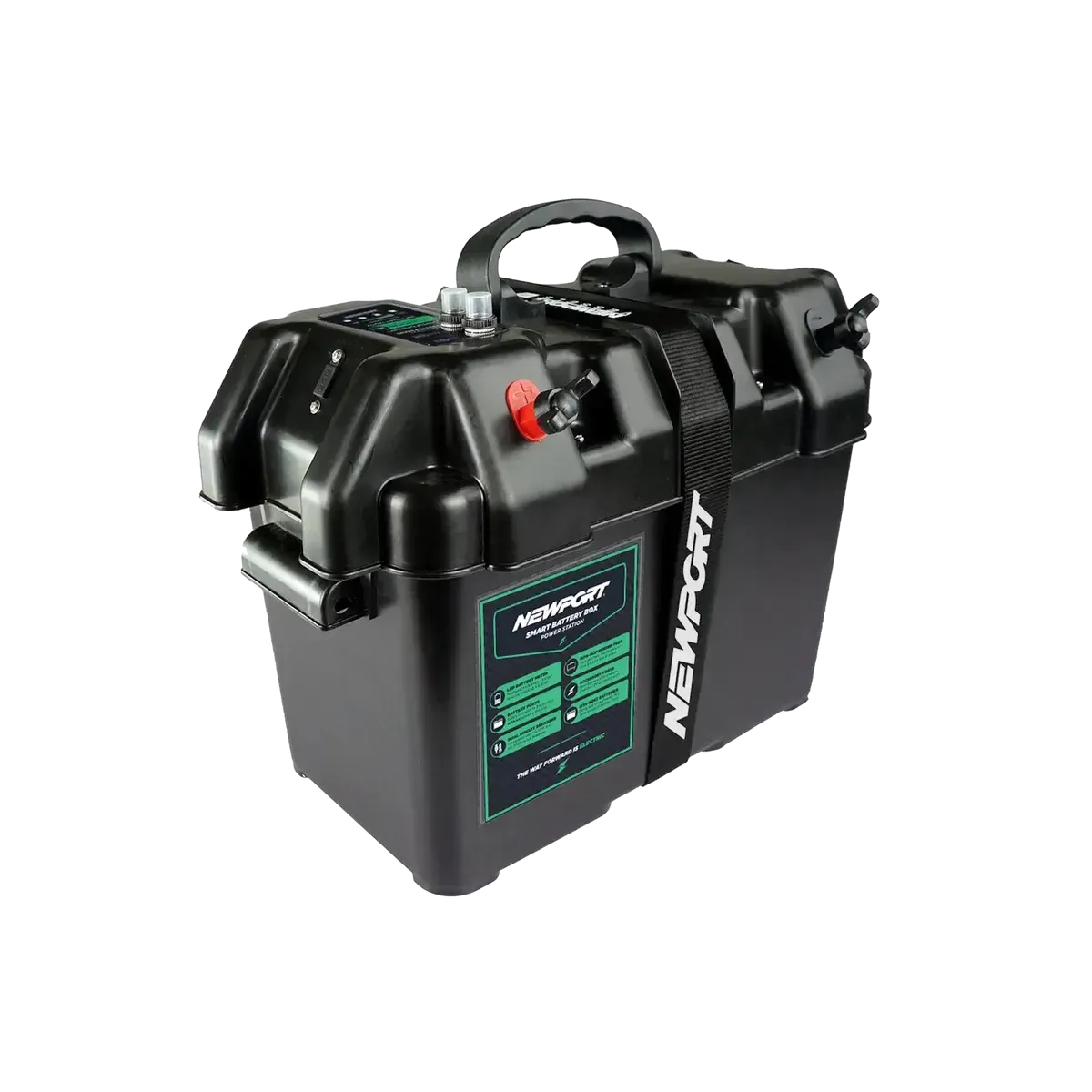 Newport Smart Battery Box (12V)-Marine Battery-1-Tiny Boat Nation