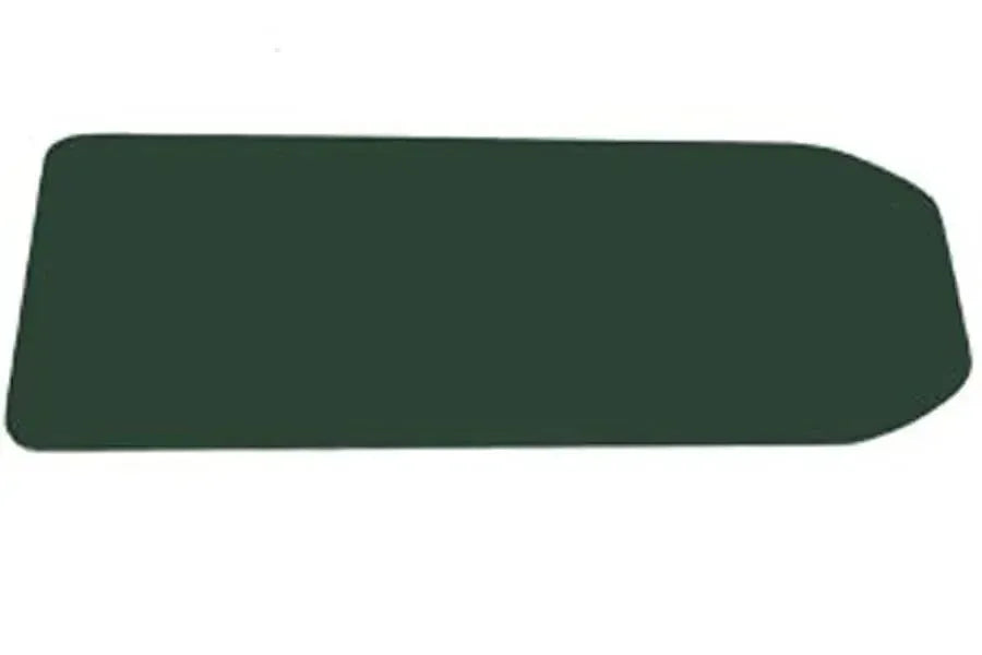 Hunter green marine plywood floorboard for Sea Eagle 285FPB, rectangular with one rounded corner.