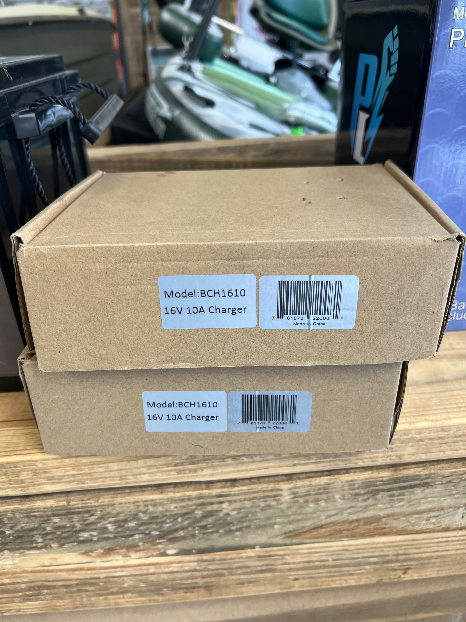 Product wrapped in bubble wrap inside an open cardboard box.