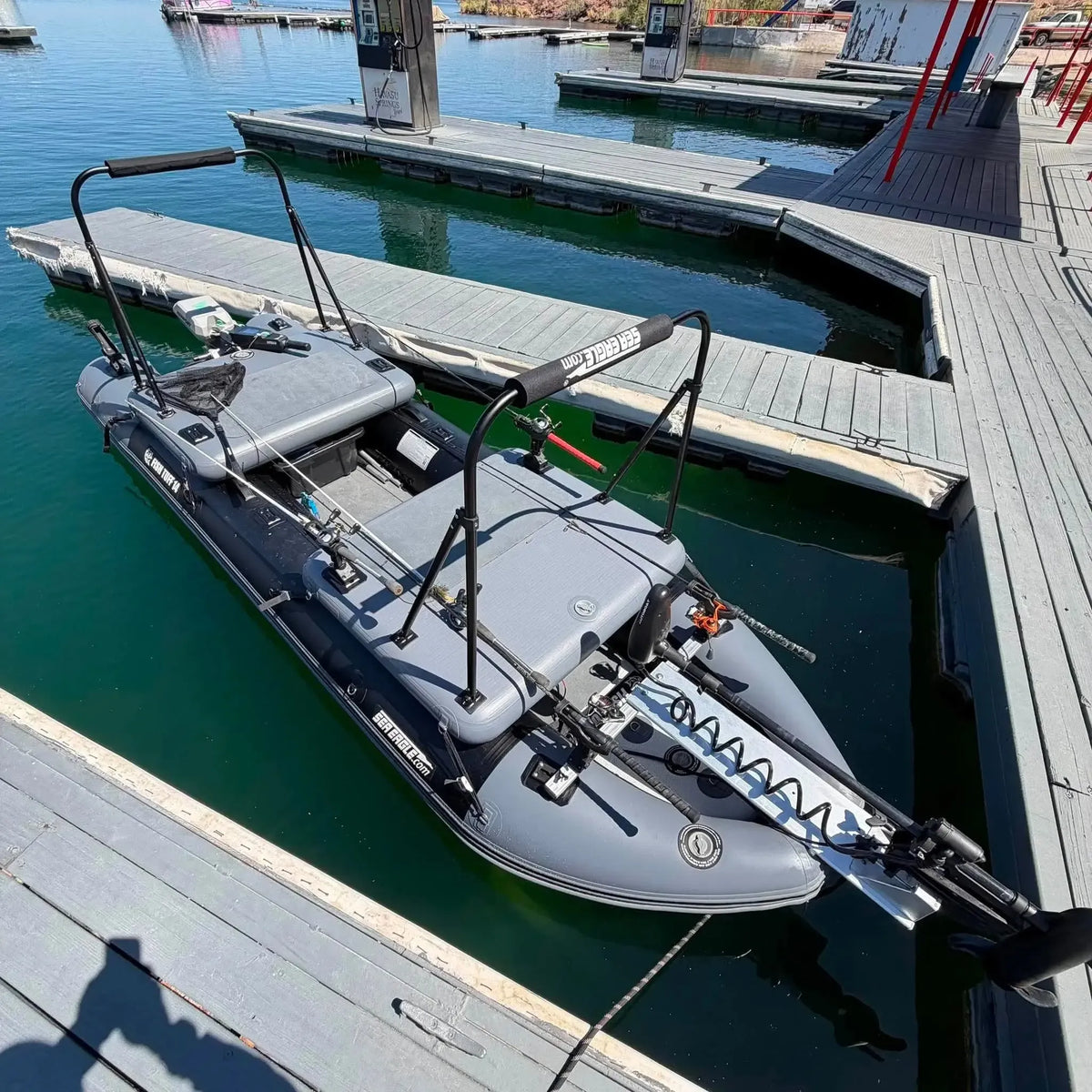 Sea Eagle FishTuff14 Fully Rigged Bow Plate SightDeck