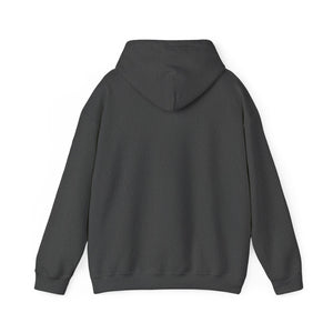 Dark gray hoodie on a white background
