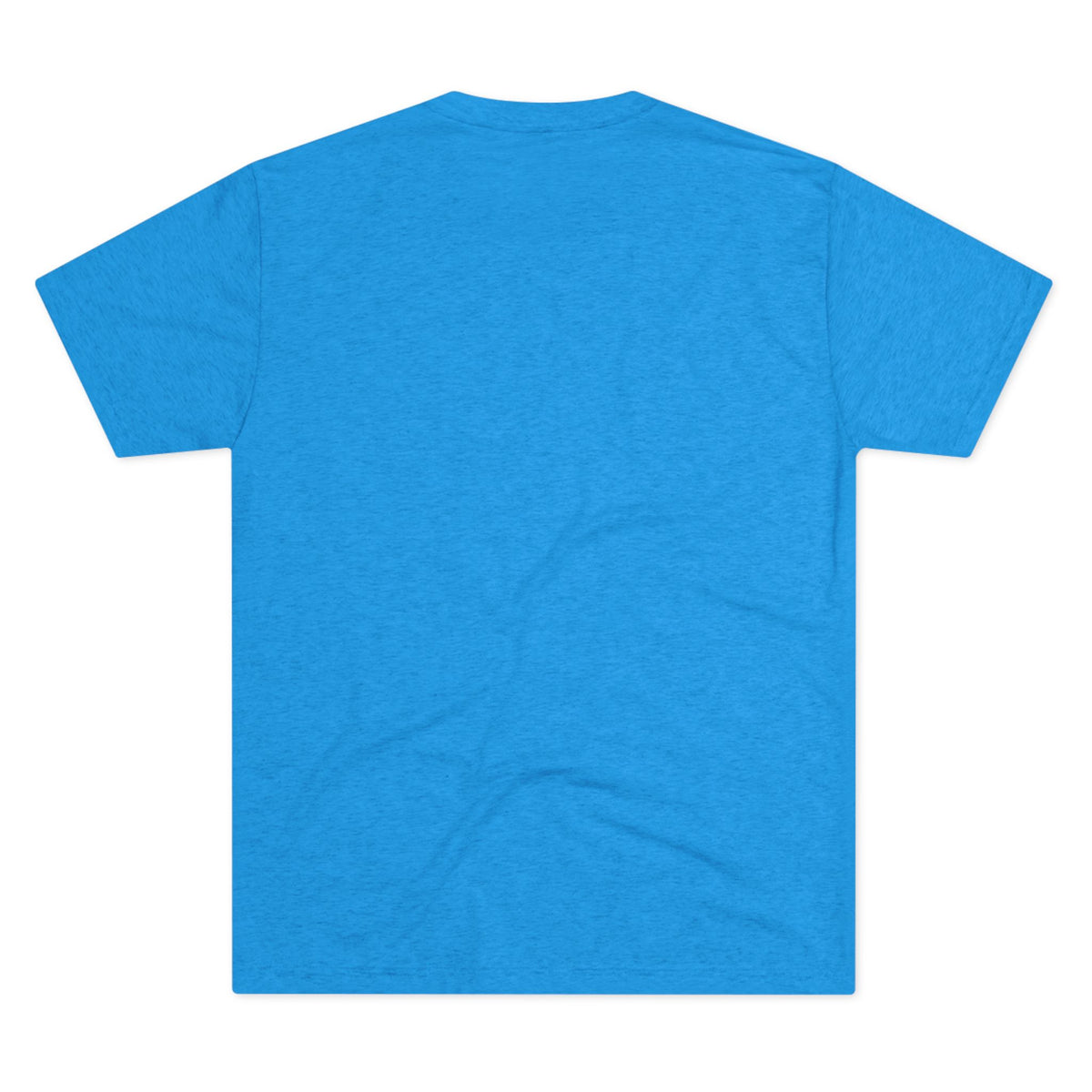 Blue t-shirt on a white background