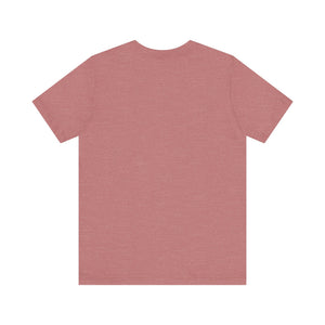 Plain pink t-shirt on a white background