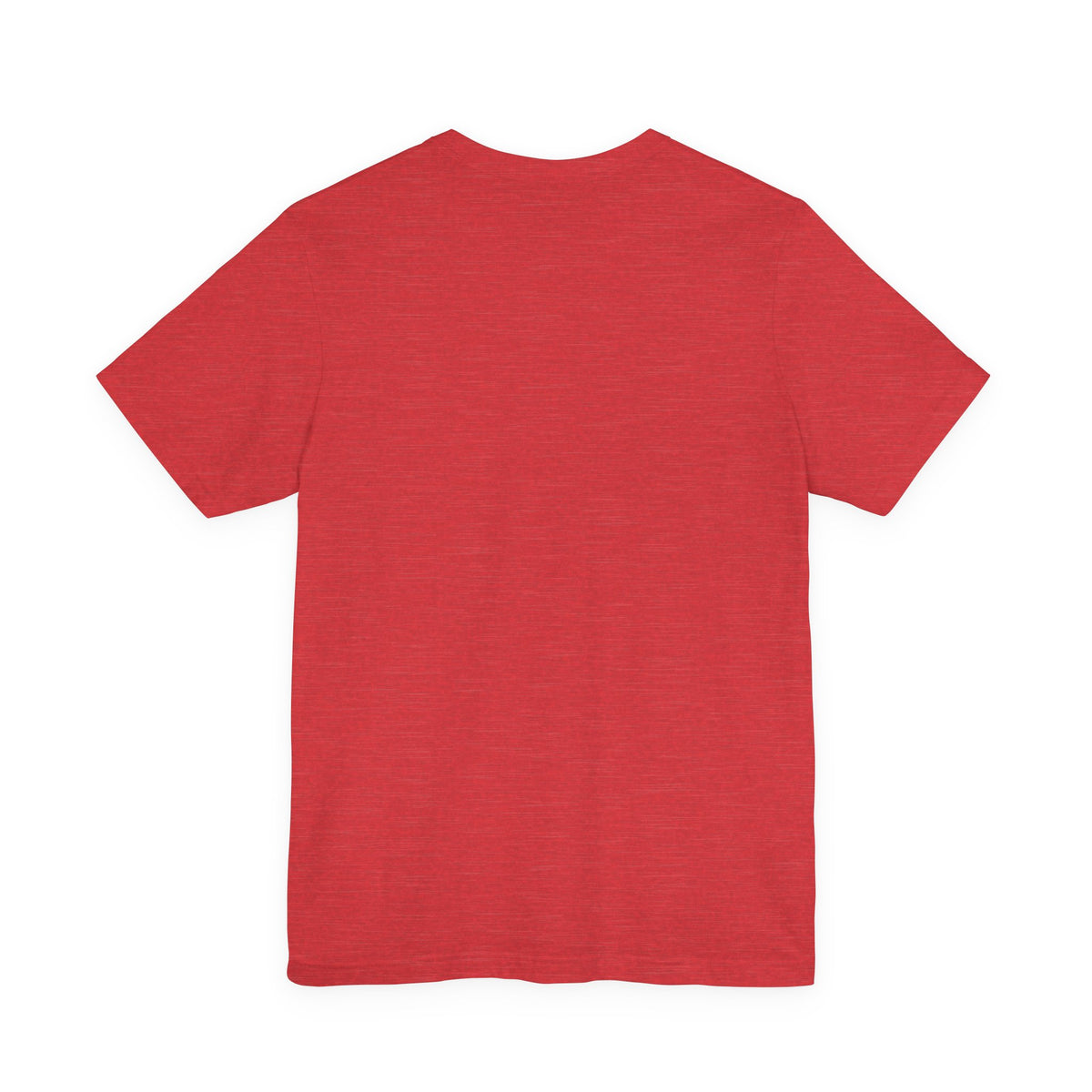 Red t-shirt on a white background