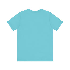 Light blue t-shirt on a white background