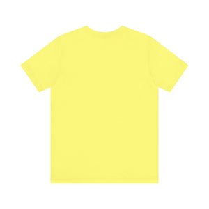 Yellow t-shirt on a white background