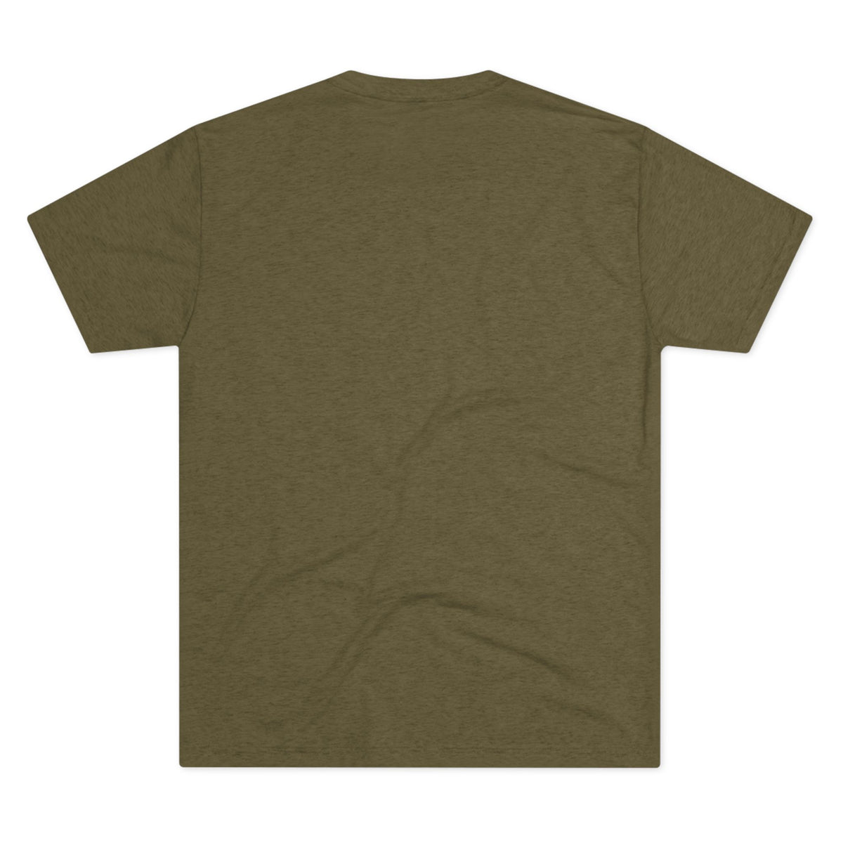 Green t-shirt on a white background
