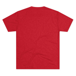 Red t-shirt on a white background