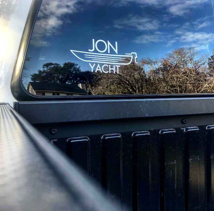 JY White transfer sticker