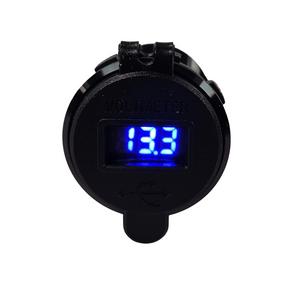 LED Voltmeters - TBN Official-Electrical-USB Charging-Blue-9-Tiny Boat Nation