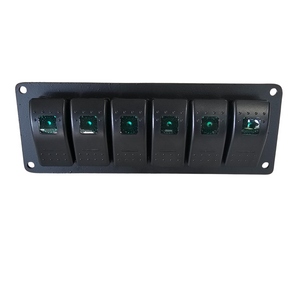 Mini Switch Panels - TBN Official-Electrical-6 Switches-Red-25-Tiny Boat Nation