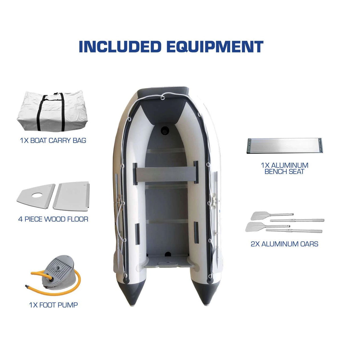 Newport 10&#39; Inflatable Boat-Boat-15-Tiny Boat Nation