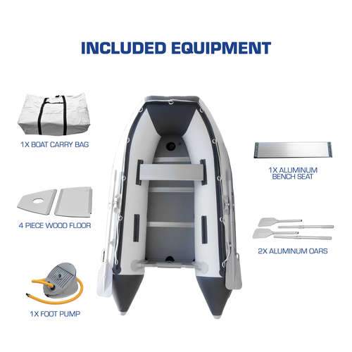 Newport Dana 8&#39; Inflatable Dinghy Boat-Boat-9-Tiny Boat Nation