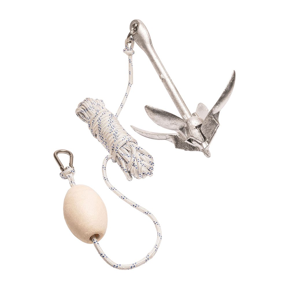 Newport Folding Grapnel Kayak Anchor 4LB-Marine Battery-1-Tiny Boat Nation